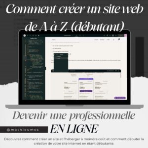 Comment créer un site web de A à Z (débutant)